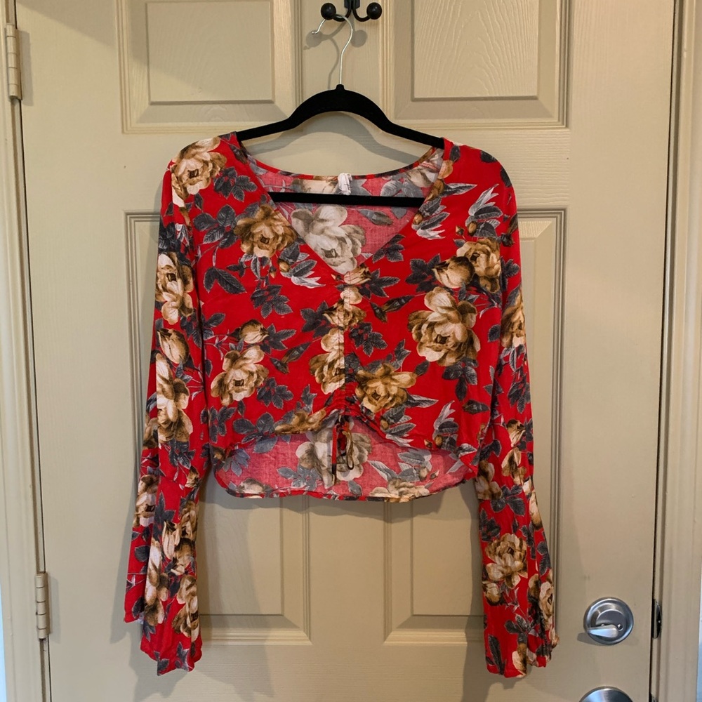 Boutique Flower Long Sleeve